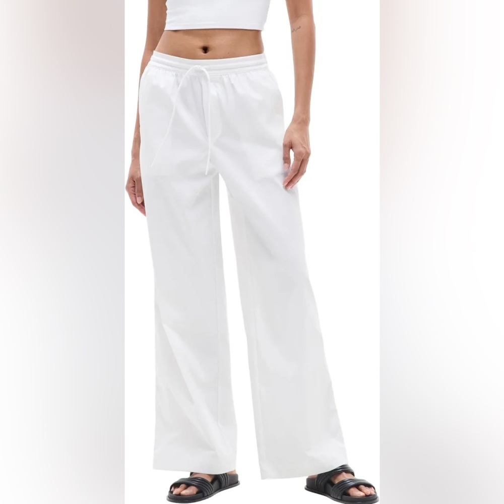 Athleta Drift Poplin Pant Sz Medium